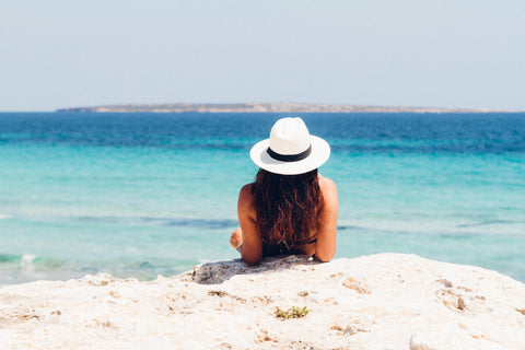 Bring a hat to the beach!