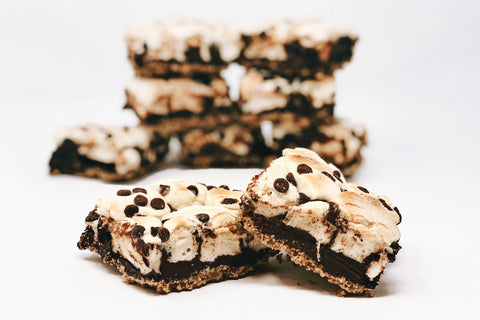 Fudgy Clean S'mores Bars