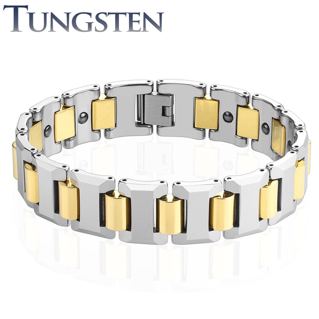 Tungsten De Niro Bracelet- Gold