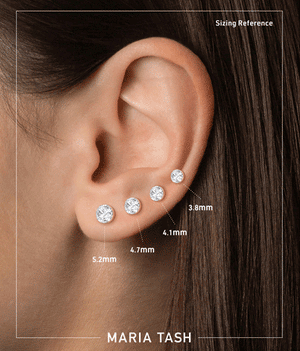 2mm diamond studs