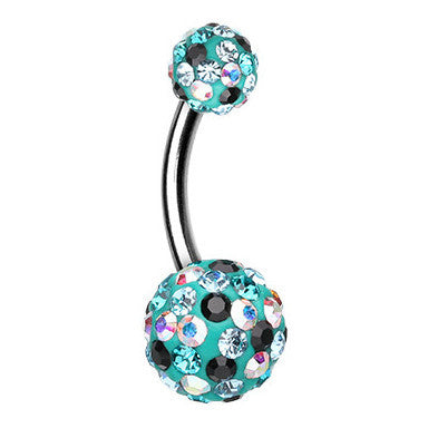 tiffany belly button ring