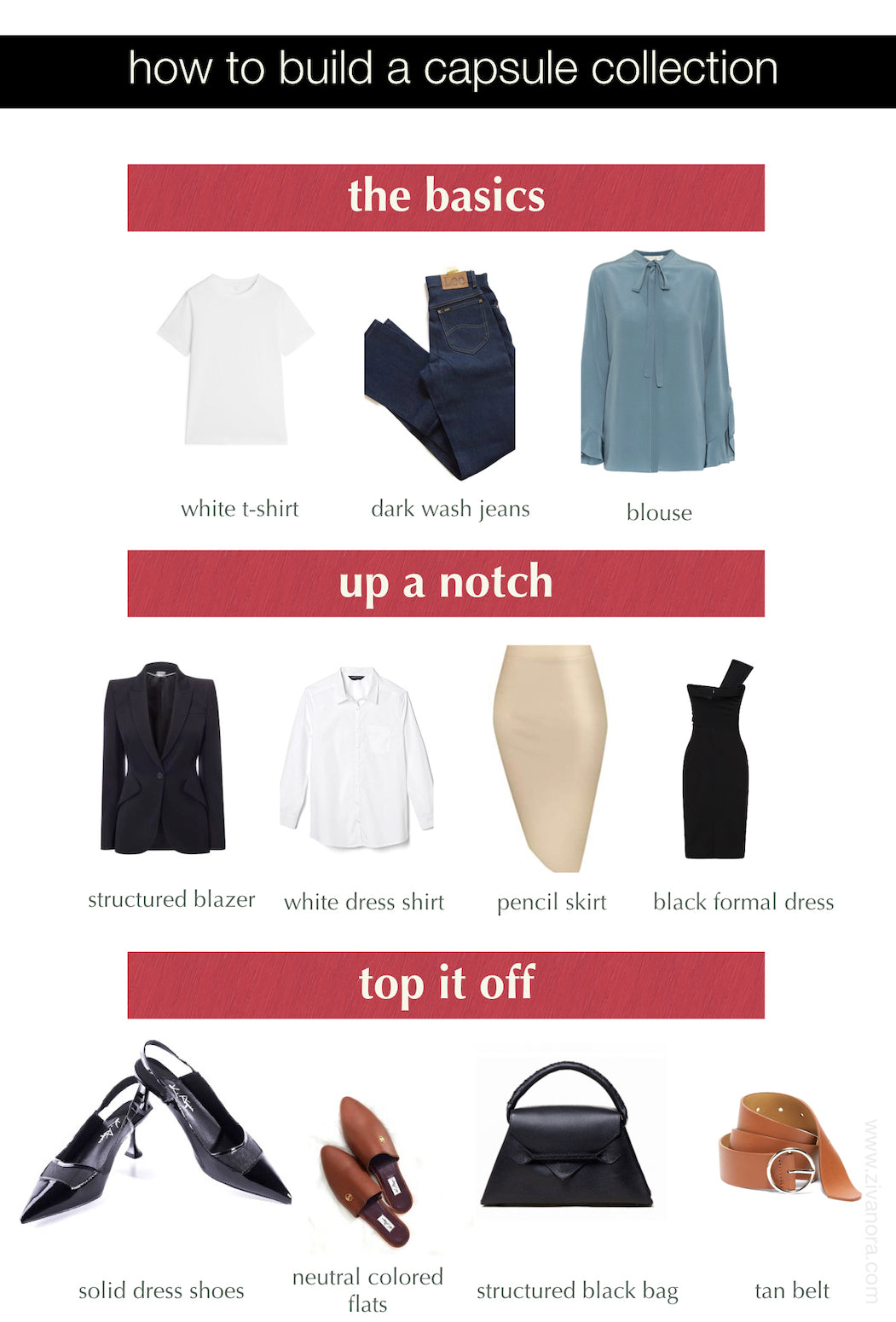 How To Build Accessorize A Capsule Wardrobe Zivanora