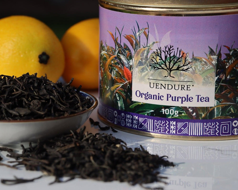 
                  
                    ALL NEW Kenyan Purple Tea Organic Premium Loose Leaf - 100 grams - UENDURE TEA CO.
                  
                