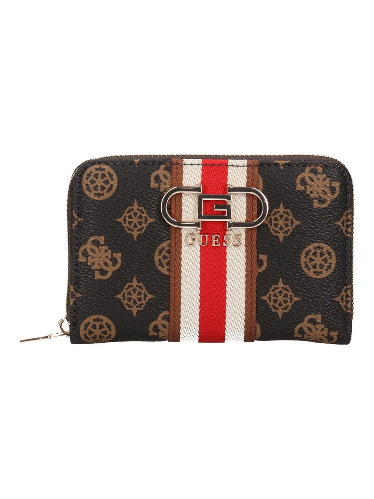 GUESS CADDIE LOGO PATENT MINI WALLET Oona s