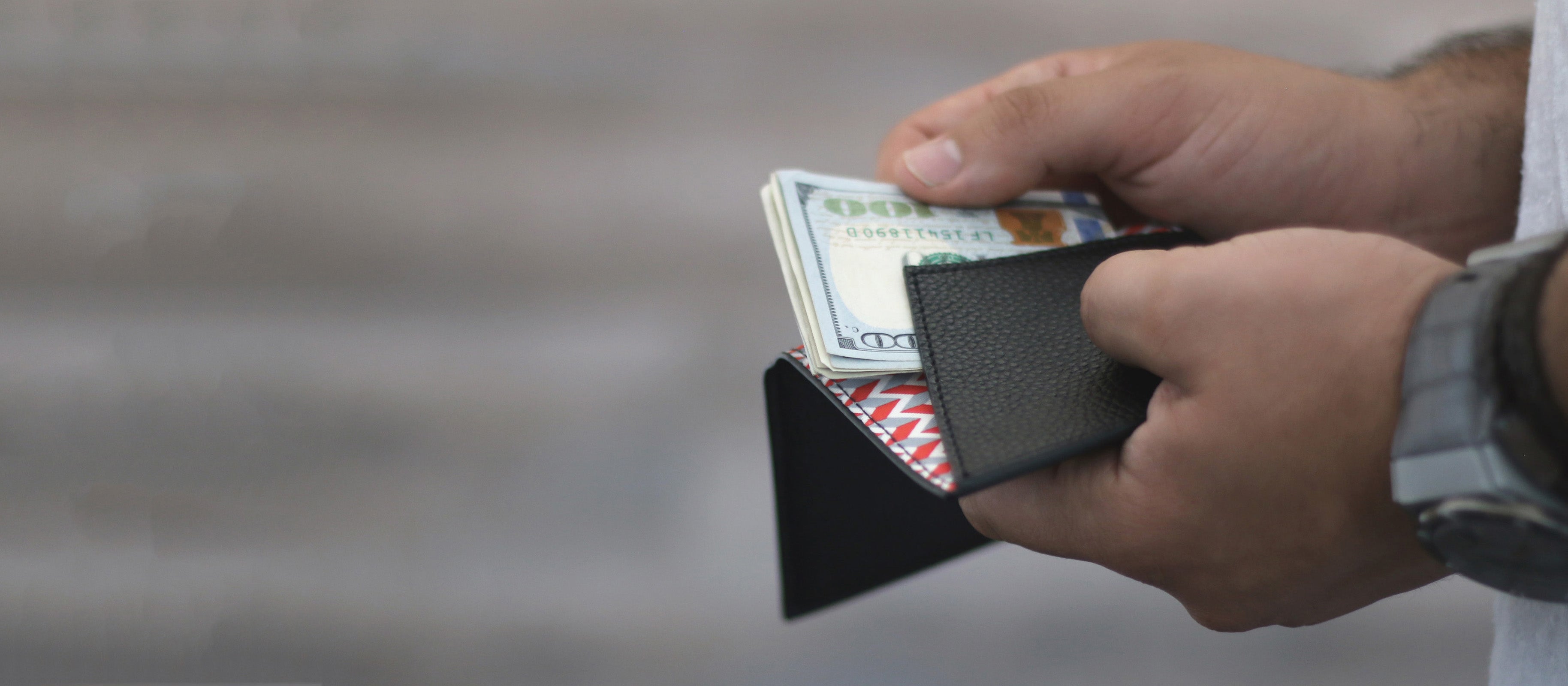 Currency holder slim wallets