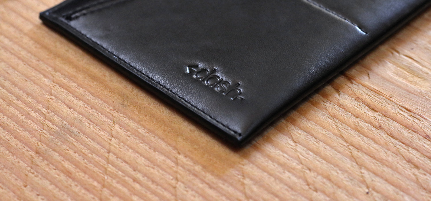 black leather wallets