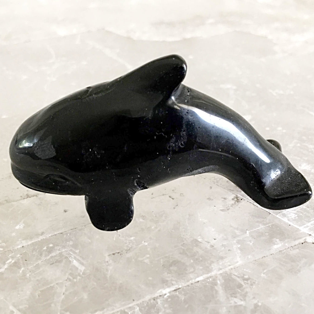 orca whale figurines