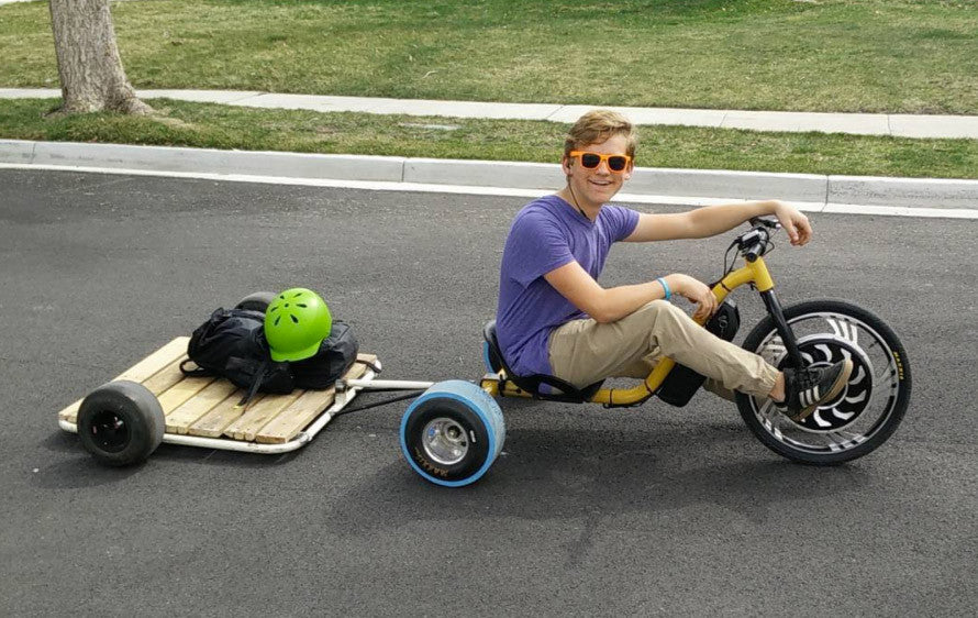 battery powered drift trike