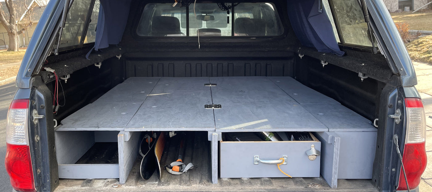 Rigs We Dig: 2005 Toyota Tundra Platform Bed Build Out - HEST