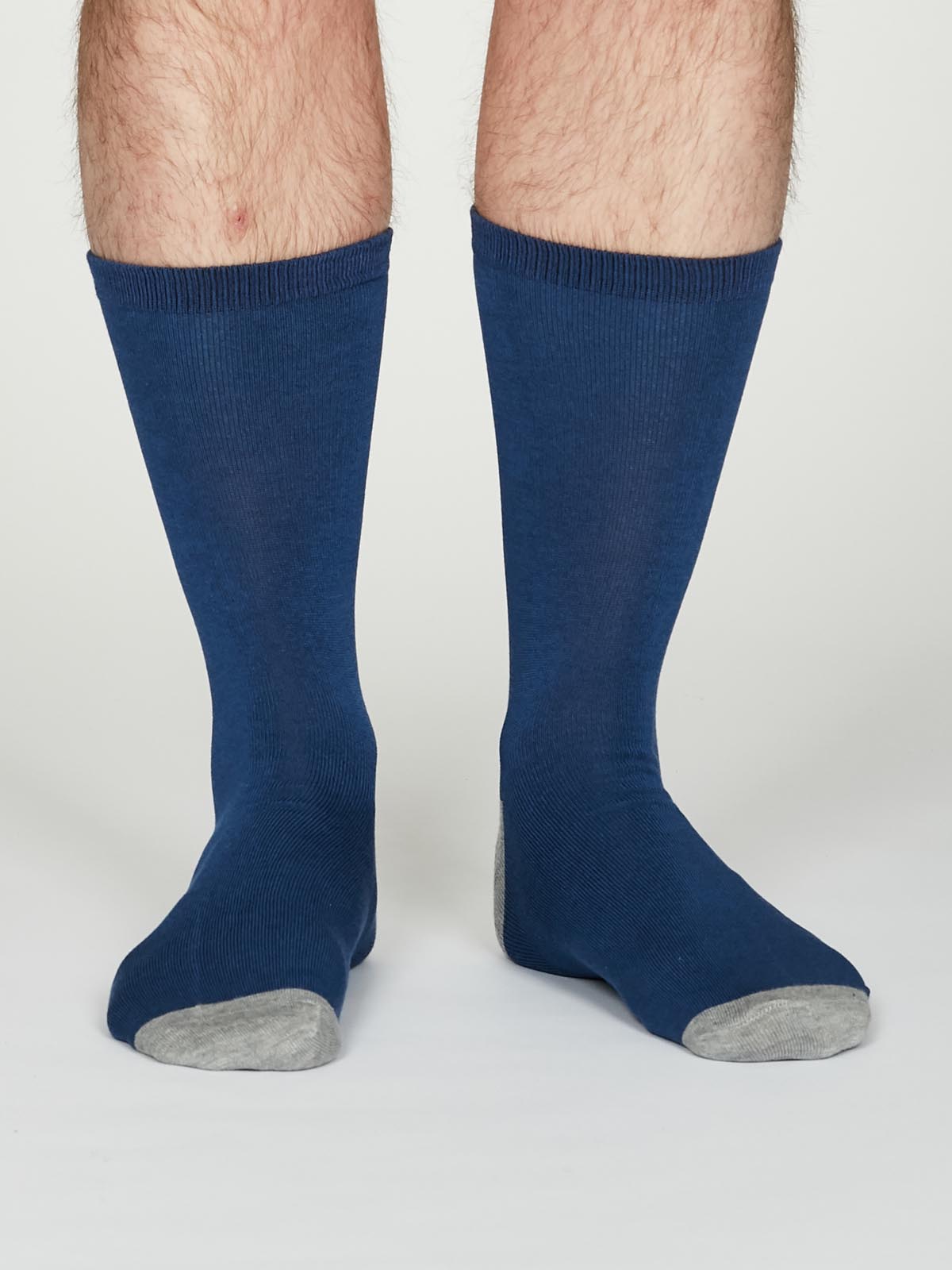 Solid Jack Bamboo Socks in Cobalt Blue by Thought, Size 7-11 – bamboofeet