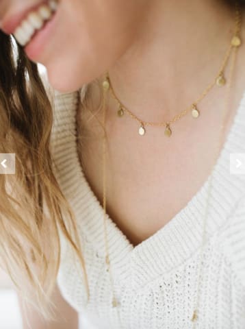 31 bits dot charm necklace - gifts that give back