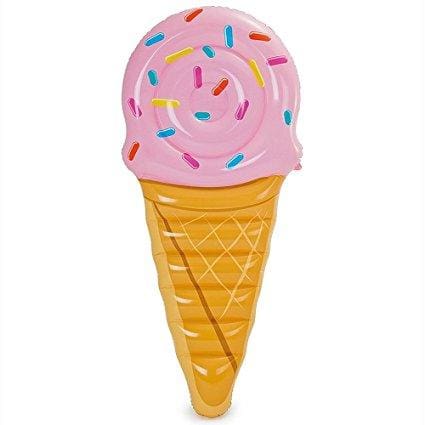 Ice cream cone pool float