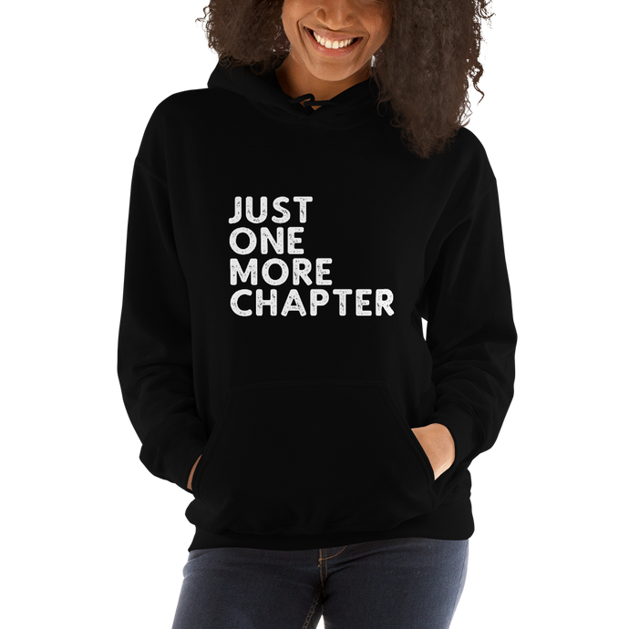 Just One More Chapter Hoodie – Shameless Book Con