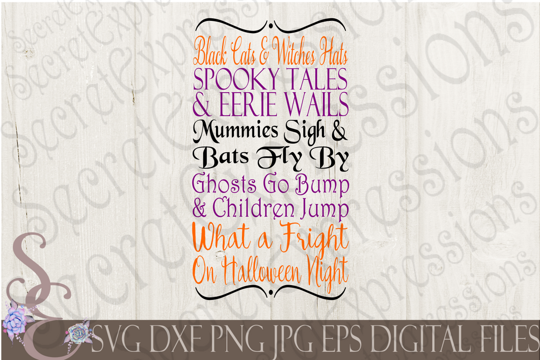 Download Halloween Night Subway Sign Svg Digital File Svg Dxf Eps Png Jpg Secret Expressions Svg
