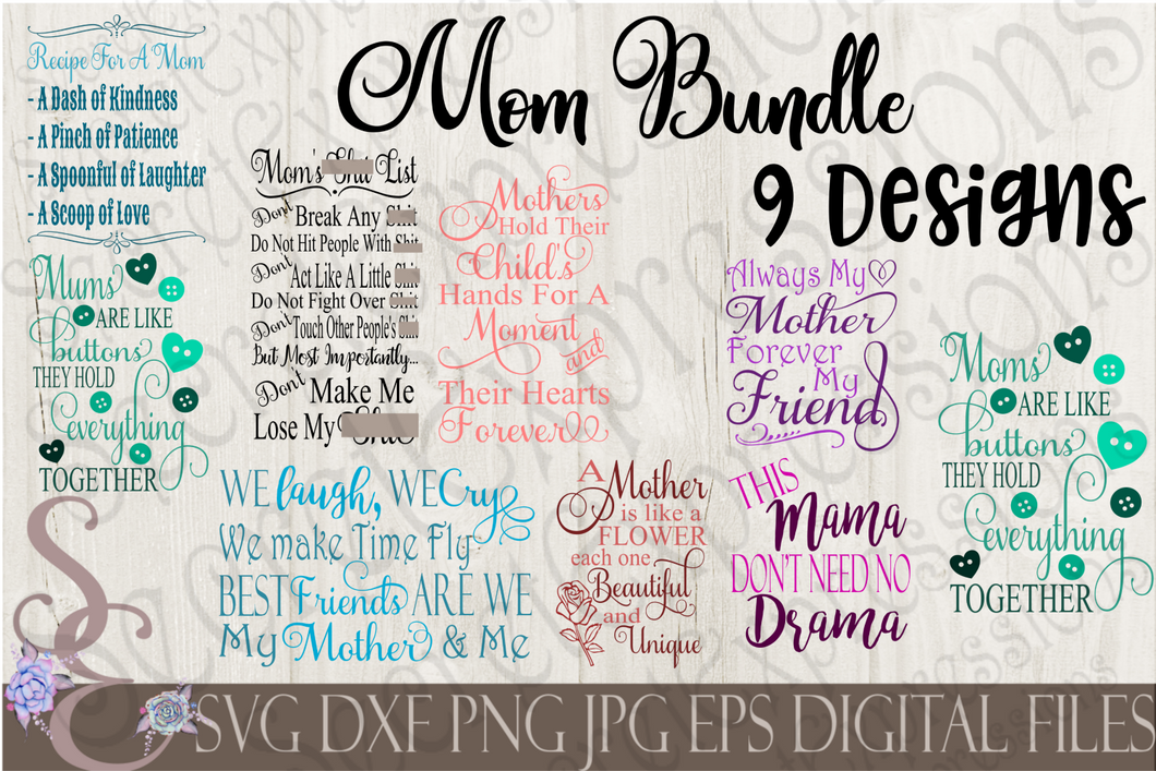 Free Free Mom Svg Files 101 SVG PNG EPS DXF File