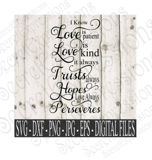 Free Free 225 Love Is Patient Love Is Kind Svg SVG PNG EPS DXF File