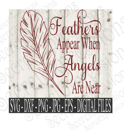 Free Free 80 Feathers Appear When Angels Are Near Svg Free SVG PNG EPS DXF File