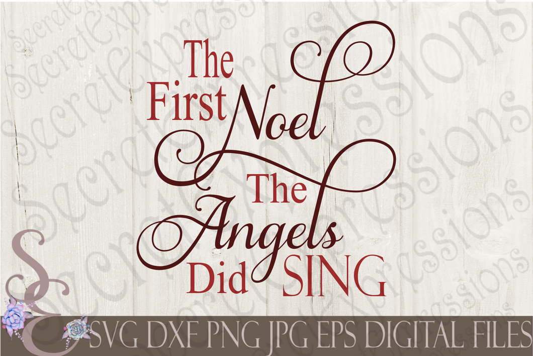 Download Religious Christmas SVG Bundle, 8 Digital File, SVG, DXF ...