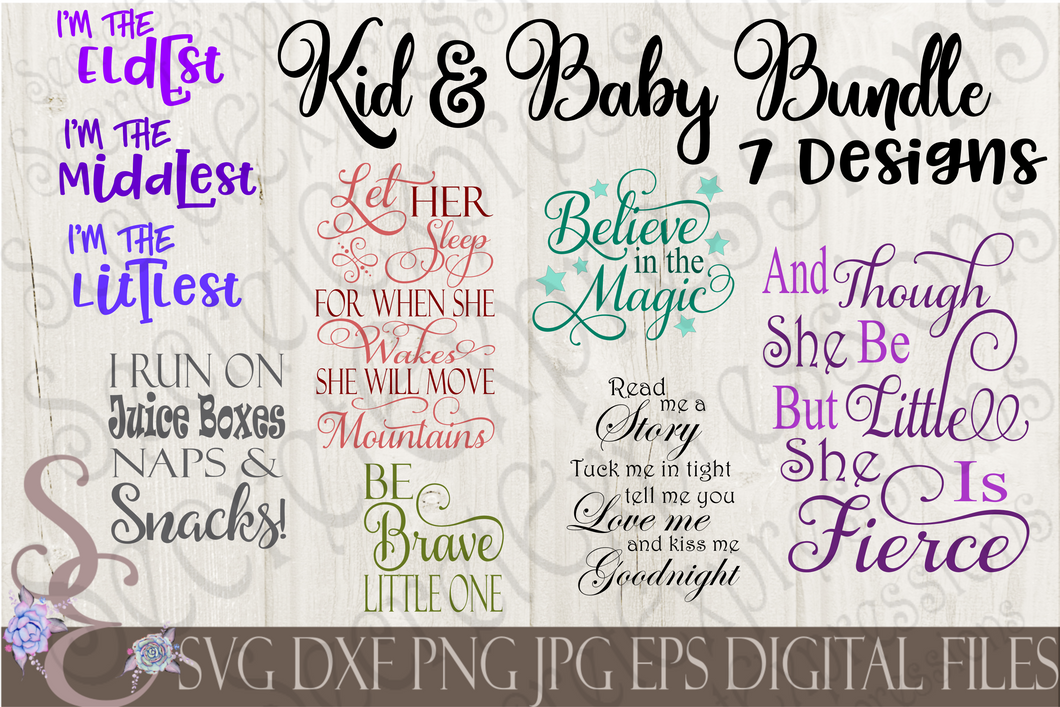 Kid And Baby Svg Bundle Religious Digital File Svg Dxf Eps Png J Secret Expressions Svg