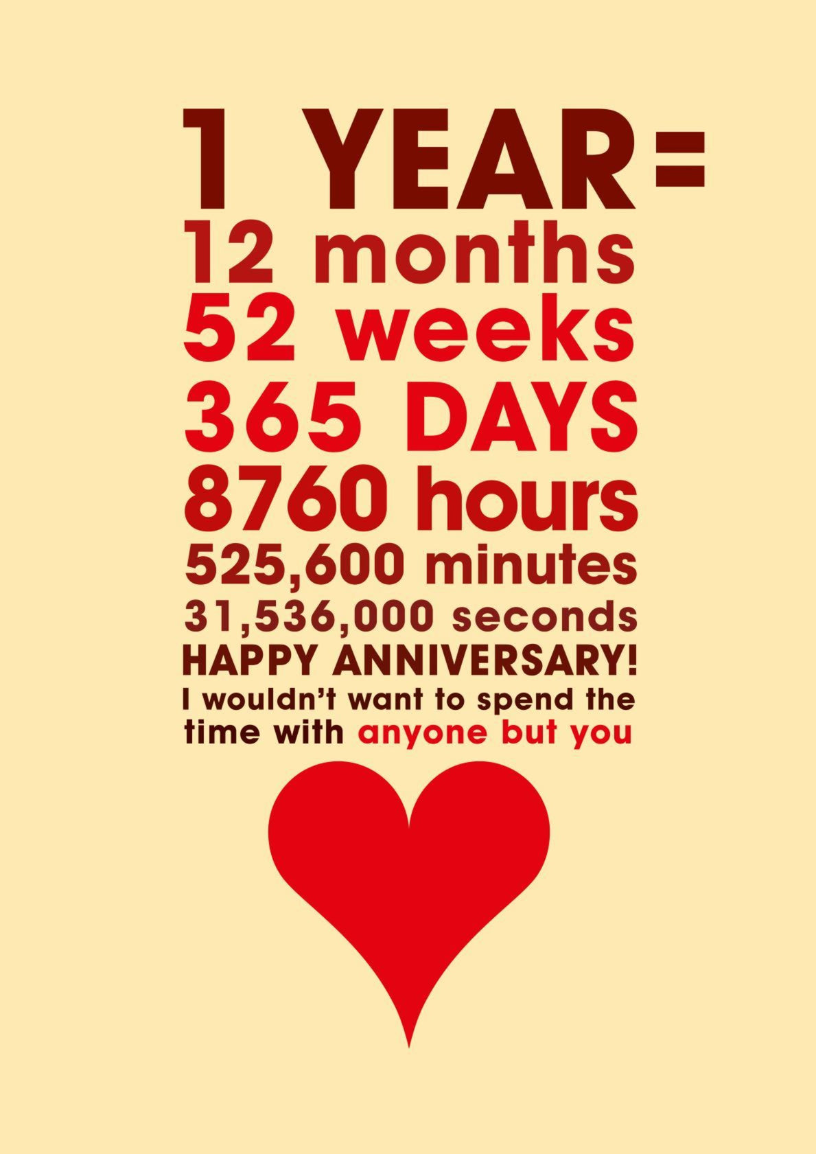 1 Year Happy Anniversary Image Daily Quotes