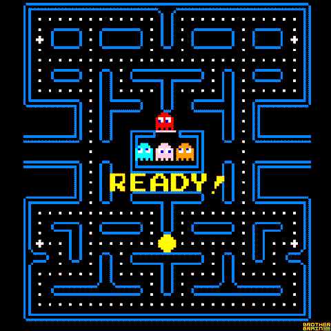 PacMan Ghost' Chasing Algorithm