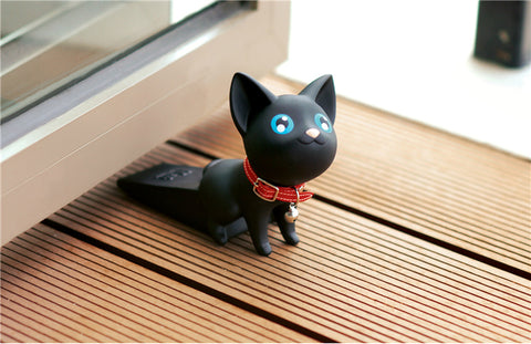 Seven Season Black Kat Door Stopper Semk