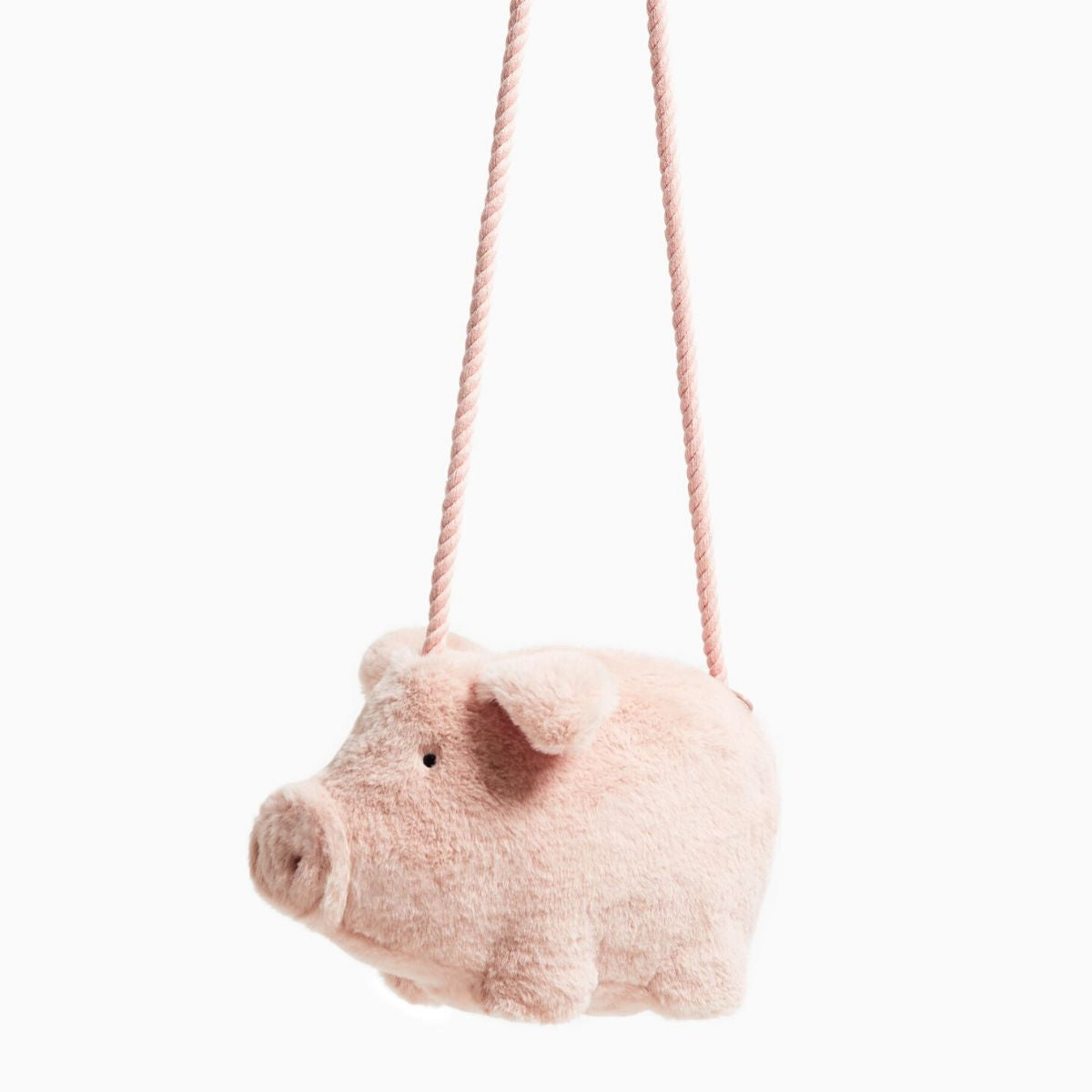 faux fur little pig bag