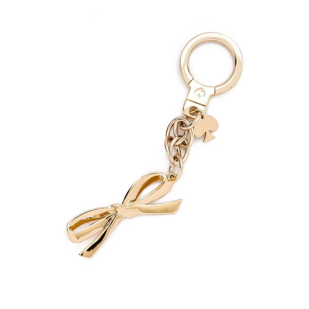 Total 57+ imagen bow keychain kate spade