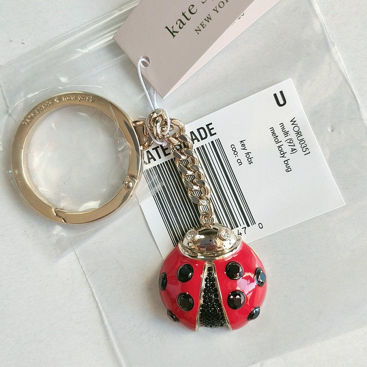 Arriba 59+ imagen kate spade ladybug keychain