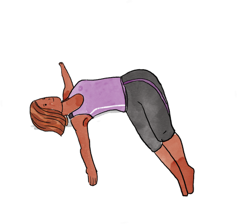 Trikonasana (Triangle Pose) - Yoga Asana