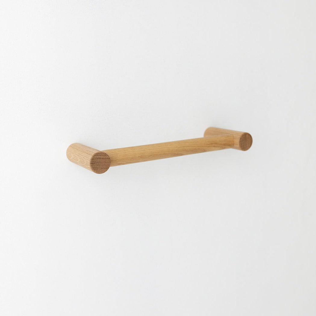 Classic Timber Mounted Hand Towel Rail - Scandiluxe product image