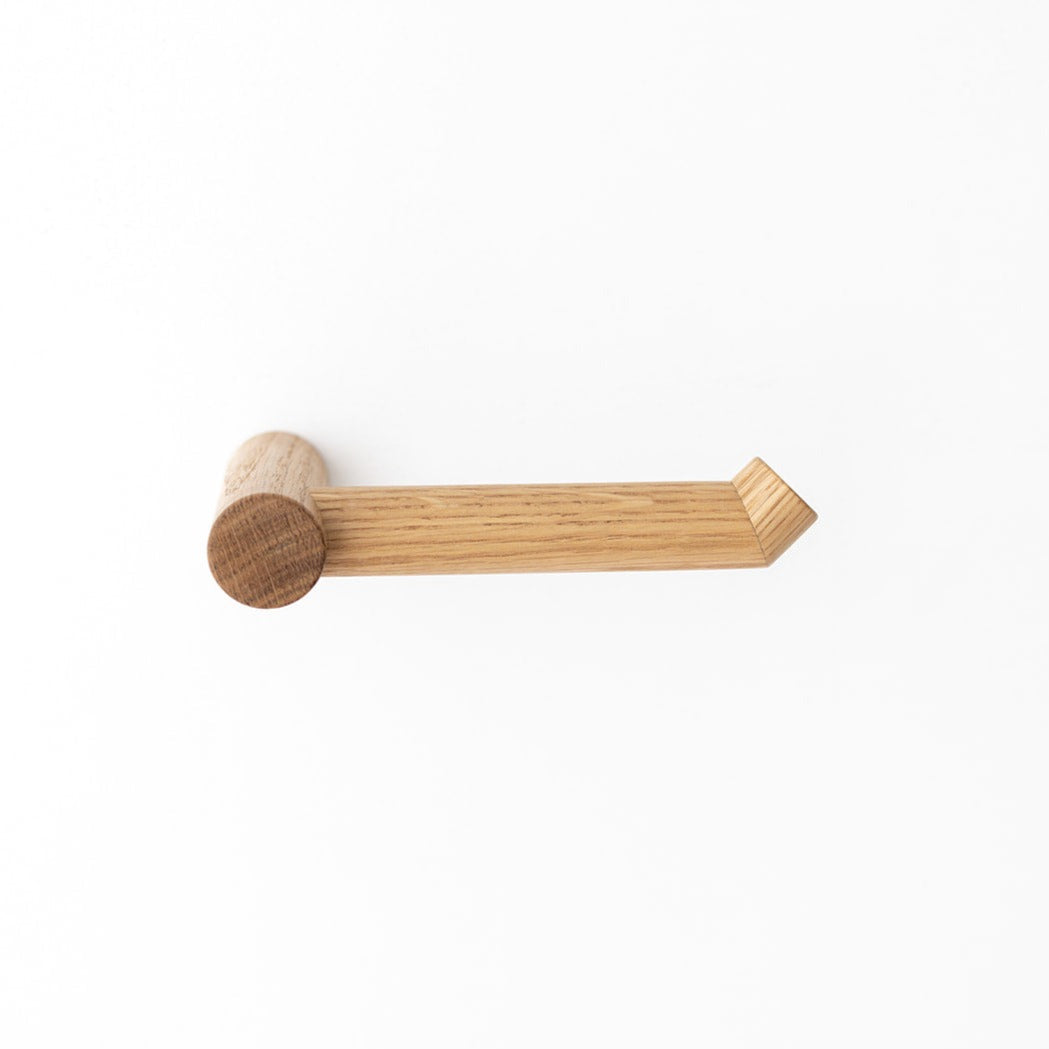 Classic Timber Mounted Toilet Roll Holder - Scandiluxe product image