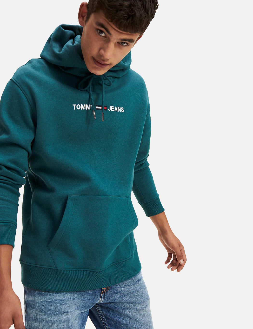 tommy jeans relaxed fit hoodie