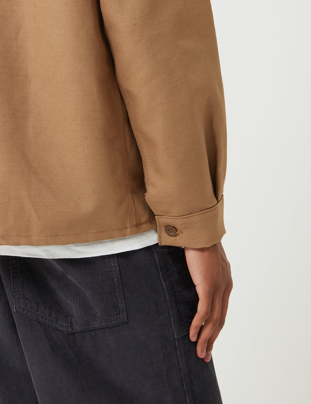 Le Laboureur Work Jacket (Linen) - Light Brown | URBAN EXCESS. – URBAN ...