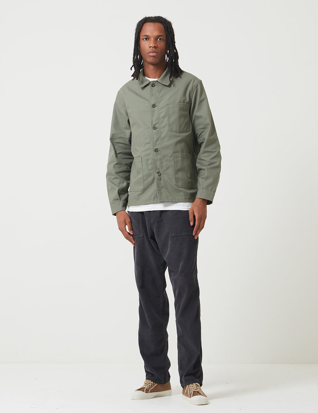 Le Laboureur Work Jacket - Light Green | URBAN EXCESS. – URBAN EXCESS USA