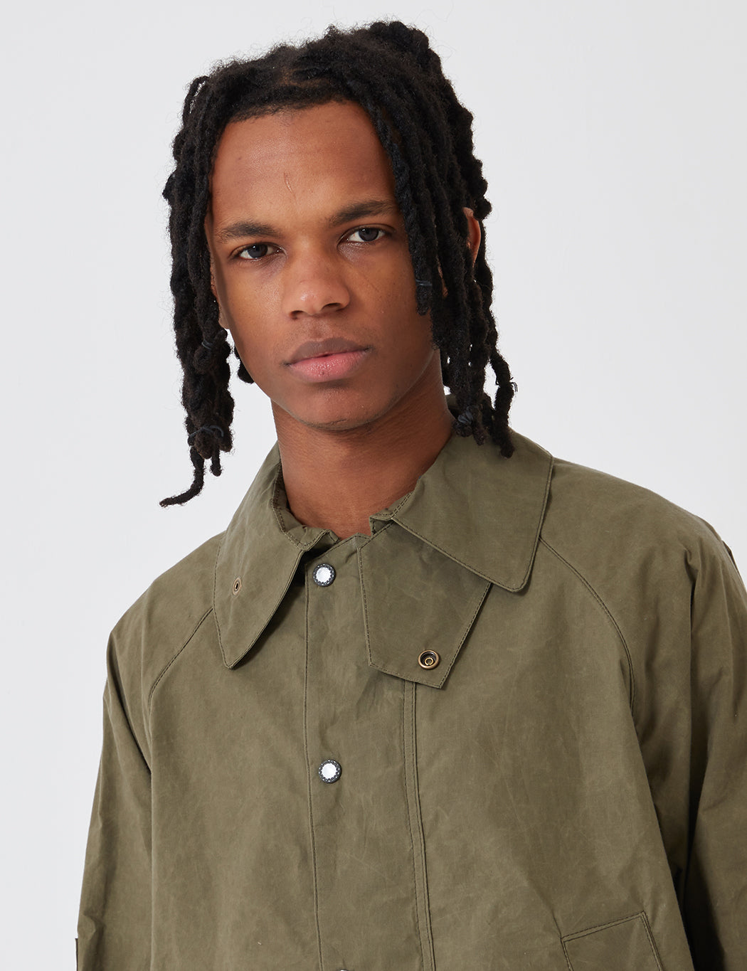 Barbour x Engineered Garments Unlined Graham - Olive | URBAN EXCESS ...