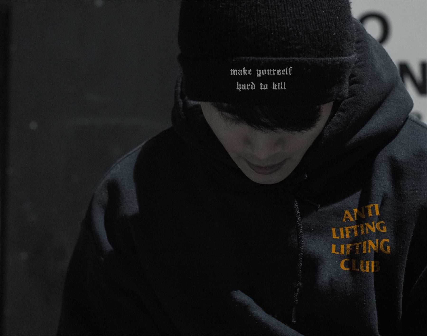 anti lifting lifting club hoodie