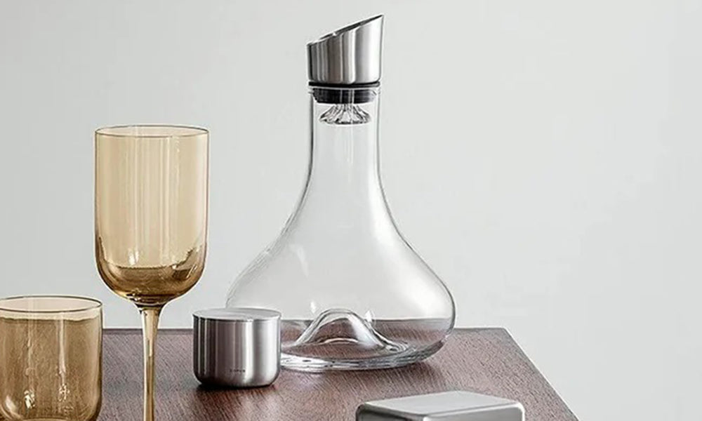 Blomus Germany Alpha Wine Decanter with Aerator