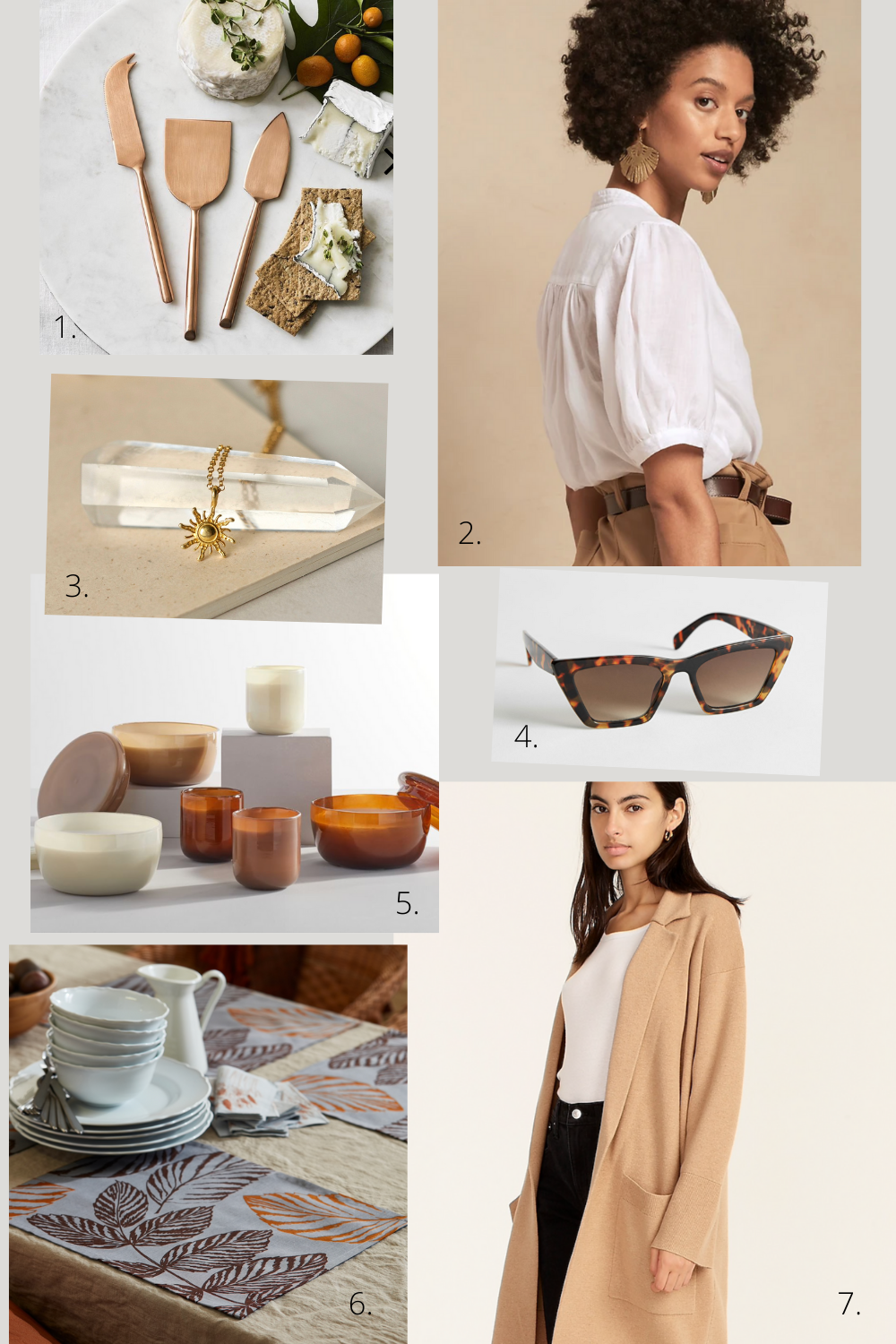 Favorite Finds in Warm Tones