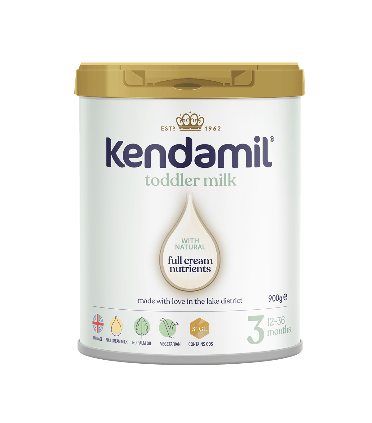 Kendamil Classic Stage 3 (12 Months +) Toddler Formula (900g)