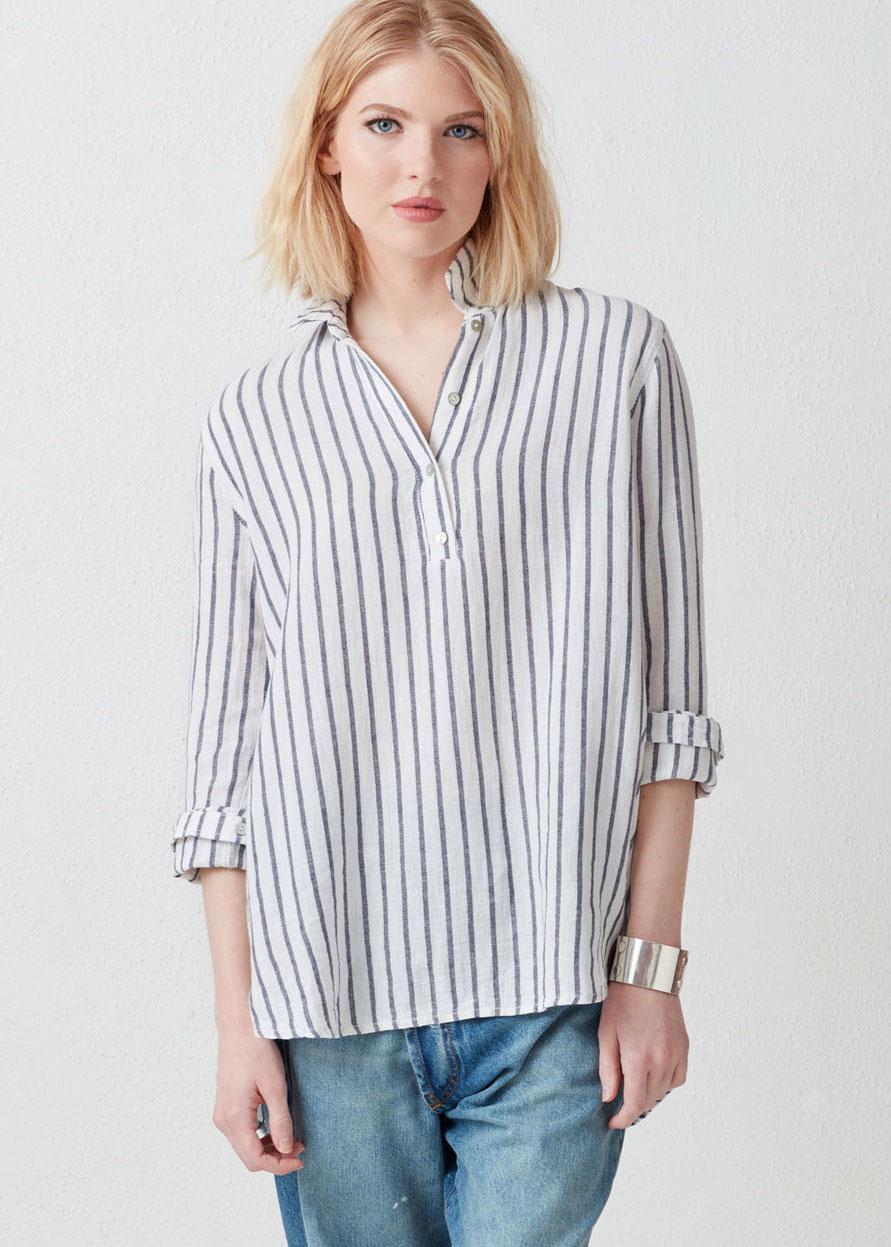 Maddie Linen Tunic. Effortless Comfort for Living In. Not Monday.