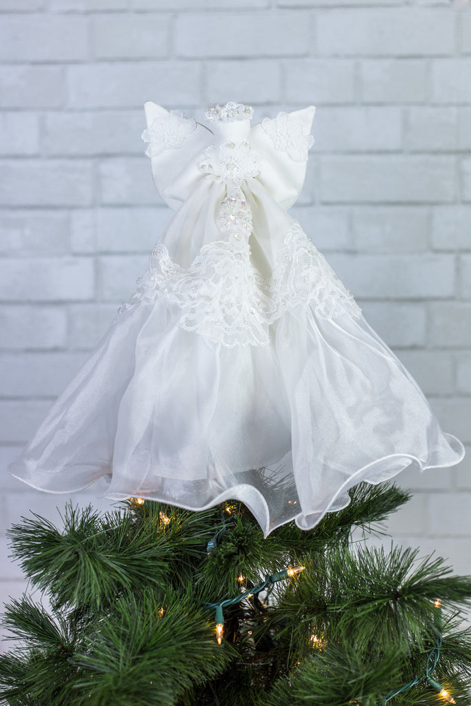 wedding dress christmas ornament