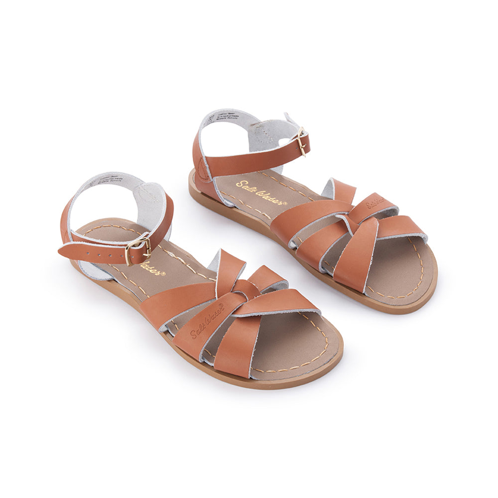 Sun San Saltwater Sandals Shark - Brown – Casp Baby Mommy & Me Boutique