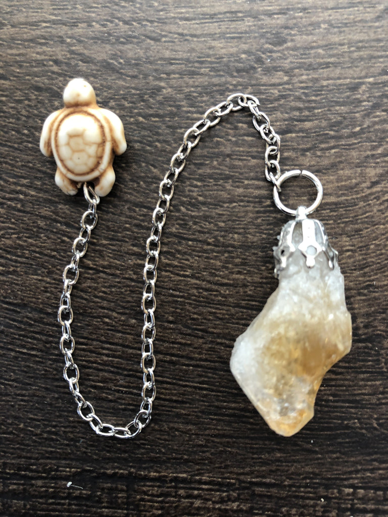 Citrine Pendulum – Crystal Rock Healing Products
