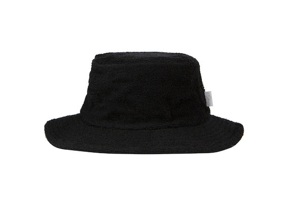 Terry Towelling Bucket Hat-Narrow Brim Black – The Terry Australia