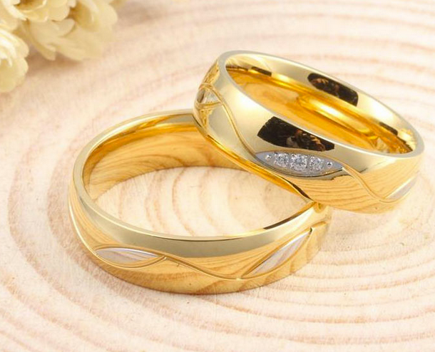 Gold wedding rings | Gold wedding rings in Dubai