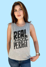 REAL - MUSCLE TANK - GREY
