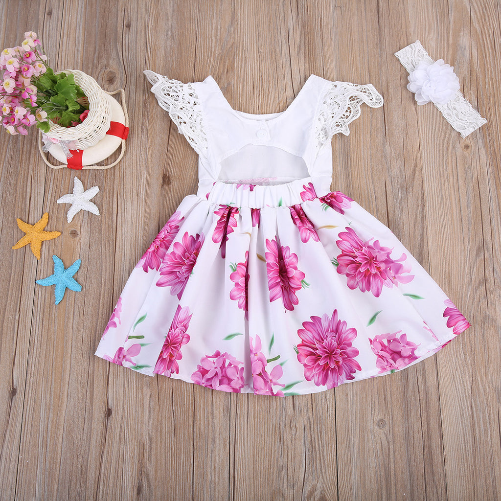 Lizette Flower Dress – babyfab