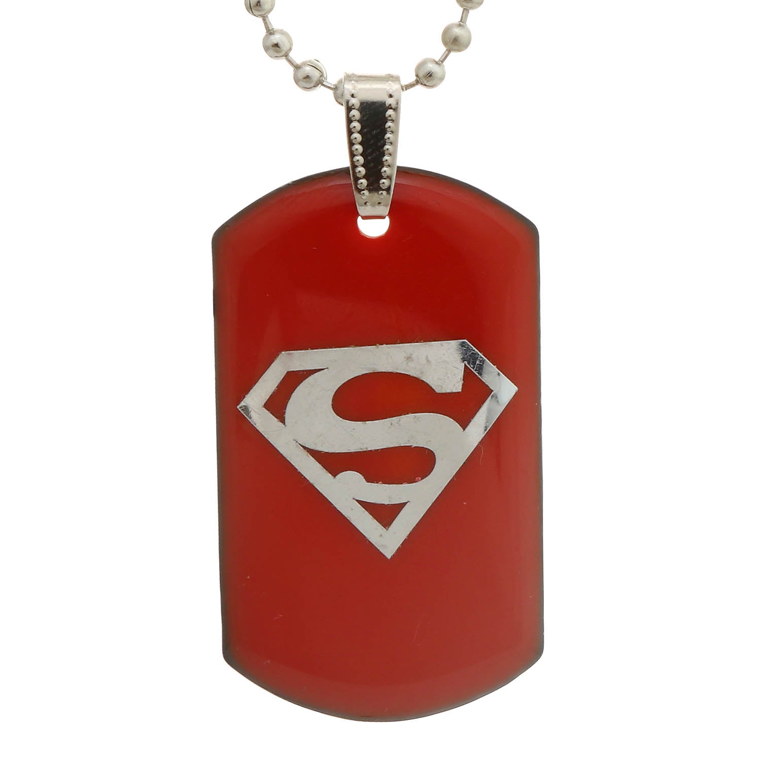 superman dog tag