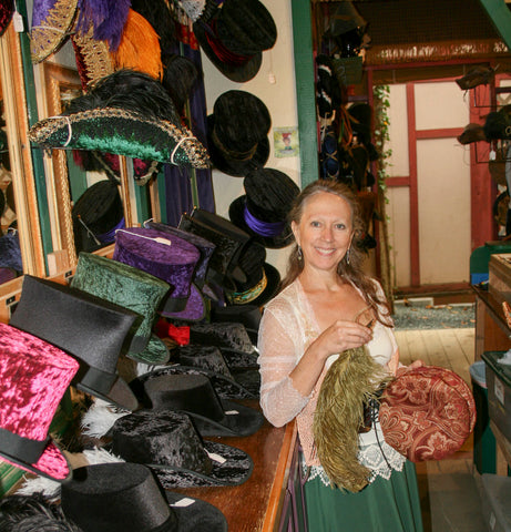 Patty Hetrick owner of Tall Toad Hats